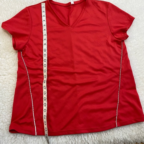 ID Ideology Women's Essentials Rapidry Salmon Coral Performance T-Shirt Size XL - Picture 6 of 7